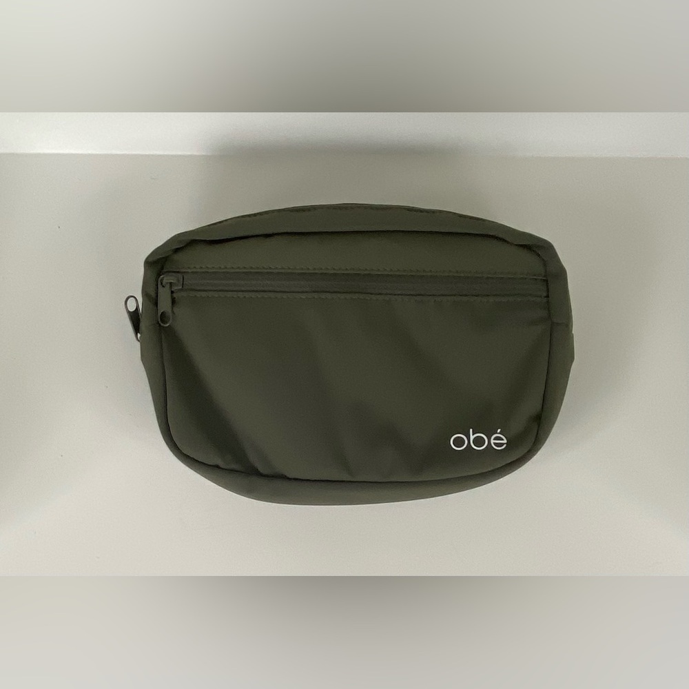 Obe’ Crossbody Waist-Belt Bag, Waistband Belt Bag Fanny-Pack, Hunter Green - Picture 1 of 7